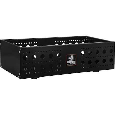 1744136 – BUYERS PROD Cargo Carrier, Basket Style Compatible With Flatbeds/ Service Bodies/ Landscape Trailers/ Equip...